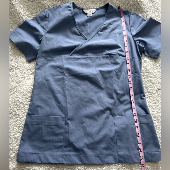 Cira uniforms - Scrub top in blue/gray - Picture 2 of 3